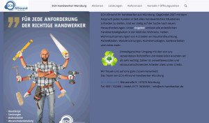 Webseite von Ech Allround Handwerker